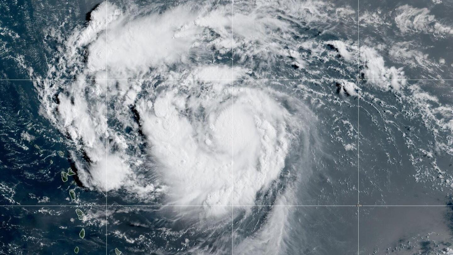 Erin is on the verge of becoming a hurricane as Gulf disturbance approaches Texas